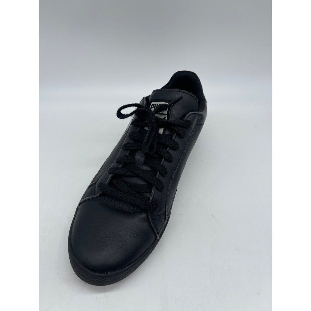 Puma Men Black Lace-Up Sneakers Size 7.5